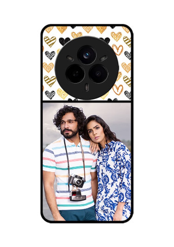 Realme 14 Pro 5G Custom Glass Phone CaseLove Symbol Design