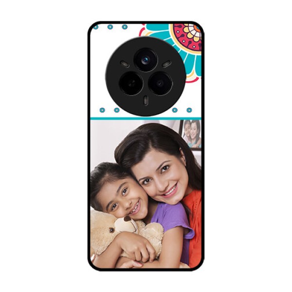 Realme 14 Pro 5G Custom Glass Phone CaseFlower Design