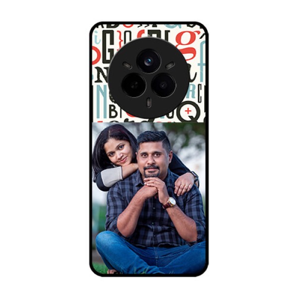 Realme 14 Pro 5G Custom Glass Phone CaseAlphabet Design