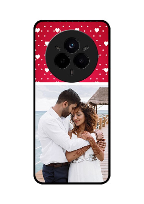 Realme 14 Pro 5G Custom Glass Phone CaseHearts Mobile Case Design