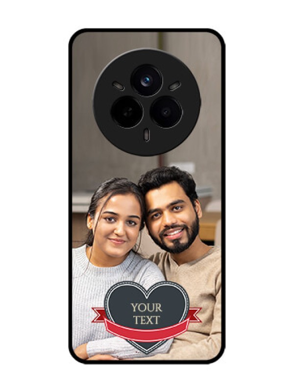 Custom Realme 14 Pro 5G Custom Glass Phone CaseJust Married Couple Design