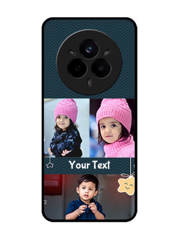 Custom Realme 14 Pro 5G Custom Glass Phone CaseHanging Stars Design