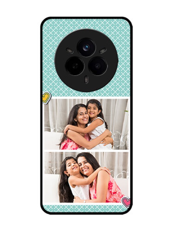 Custom Realme 14 Pro 5G Custom Glass Phone Case2 Image Holder With Pattern Design