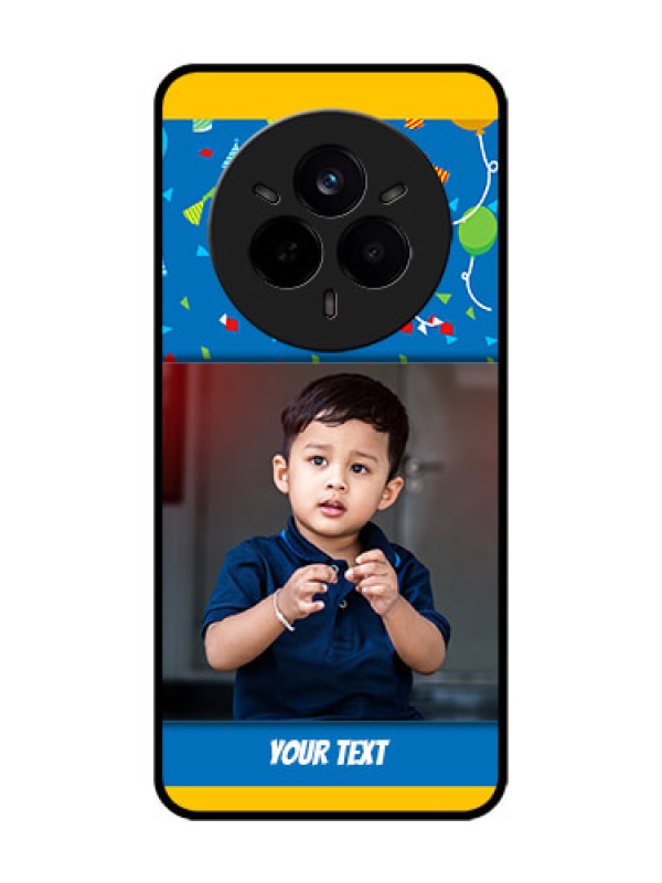 Custom Realme 14 Pro 5G Custom Glass Phone CaseBirthday Wishes Design