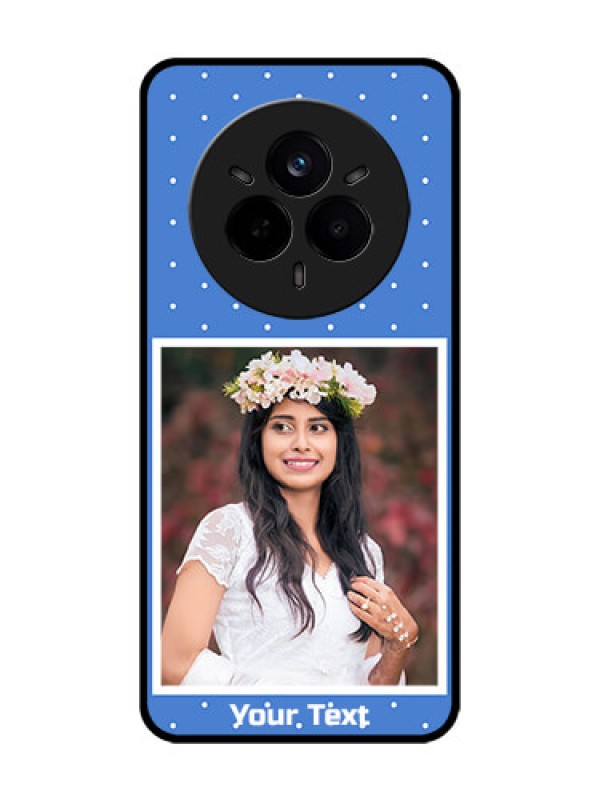 Custom Realme 14 Pro 5G Custom Glass Phone CasePolka Dots Design