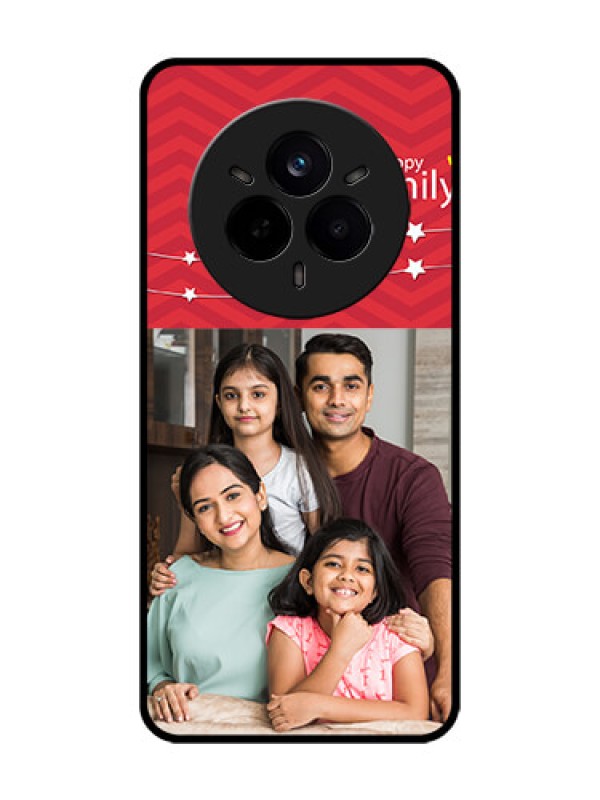 Custom Realme 14 Pro 5G Custom Glass Phone CaseHappy Family Design