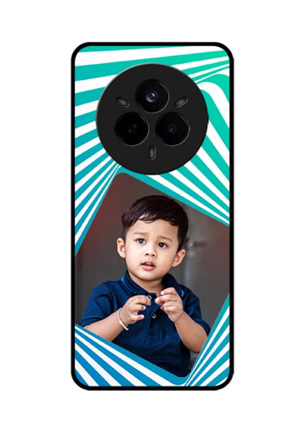 Realme 14 Pro 5G Custom Glass Phone CaseAbstract Spiral Design