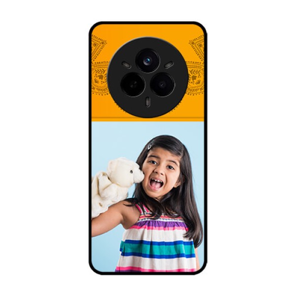 Realme 14 Pro 5G Custom Glass Phone CasePhoto Wedding Design