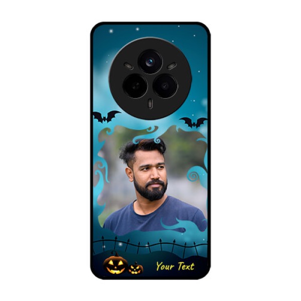 Realme 14 Pro 5G Custom Glass Phone CaseHalloween Frame Design