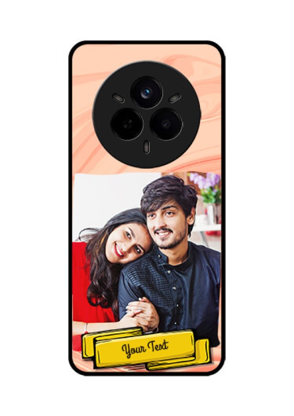 Realme 14 Pro 5G Custom Glass Phone CaseMarble Texture Design