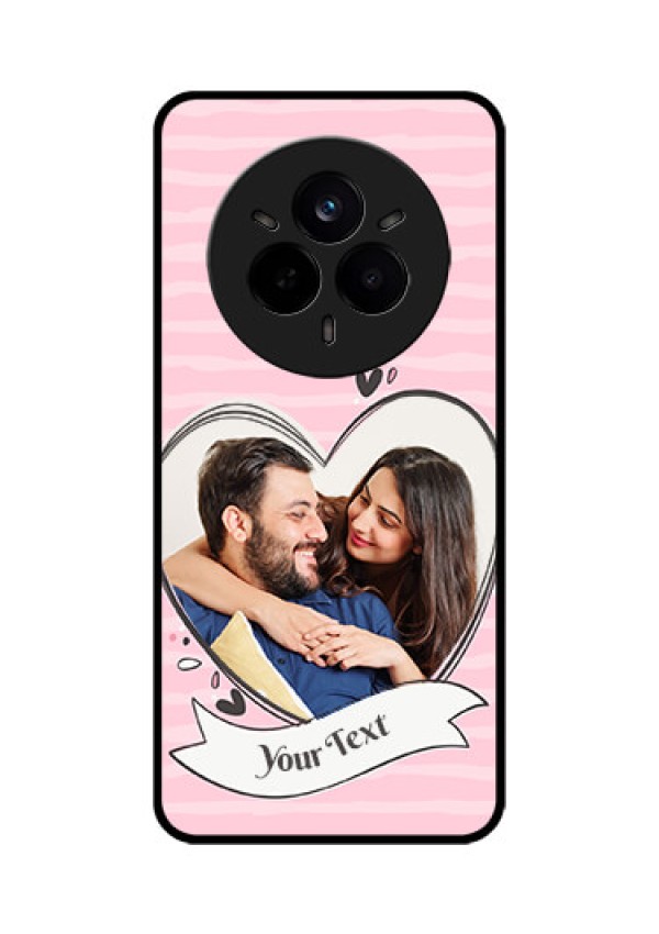 Realme 14 Pro 5G Custom Glass Phone CaseVintage Heart Design