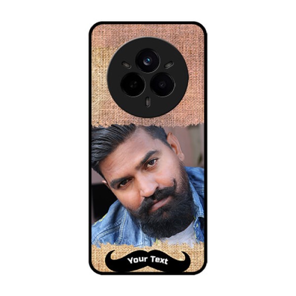 Realme 14 Pro 5G Custom Glass Phone CaseWith Texture Design