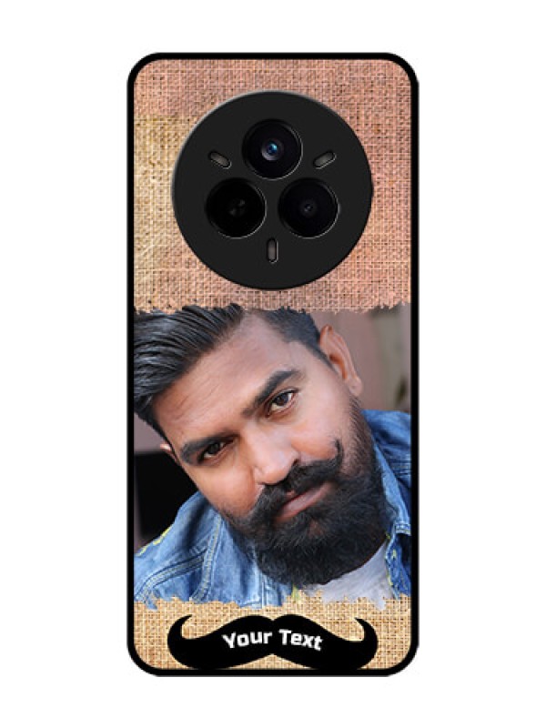 Custom Realme 14 Pro 5G Custom Glass Phone CaseWith Texture Design