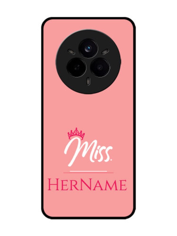 Custom Realme 14 Pro 5G Custom Glass Phone CaseMrs With Name Design