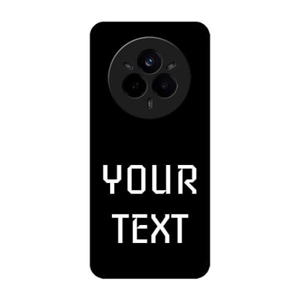 Realme 14 Pro 5G Custom Glass Phone CaseYour Name Design