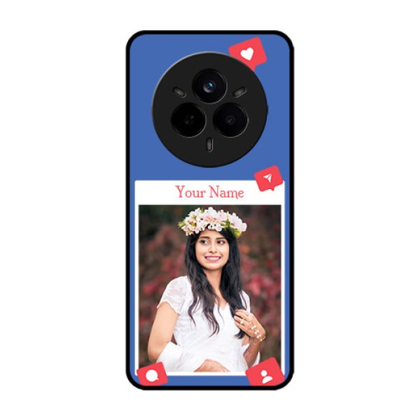 Realme 14 Pro 5G Custom Glass Phone CaseLike Share And Comment Design Realme 14 Pro 5G Custom Glass Phone CaseLike Share And Comment Design