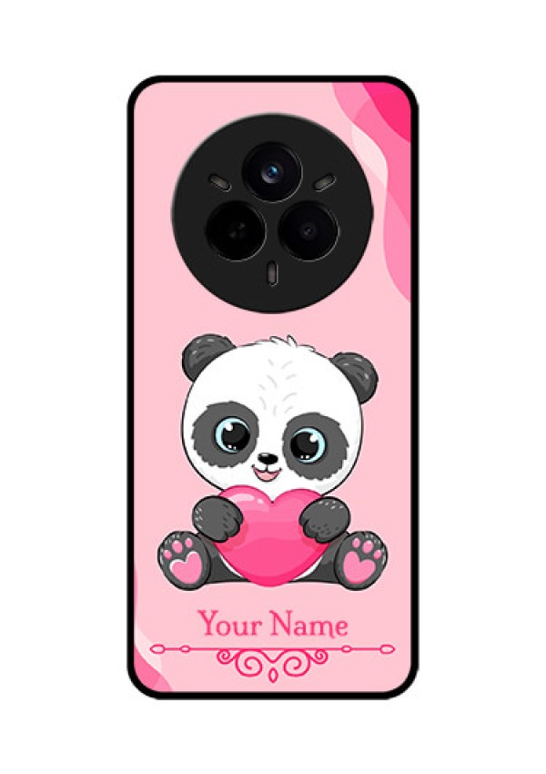 Realme 14 Pro 5G Custom Glass Phone CaseCute Panda Design