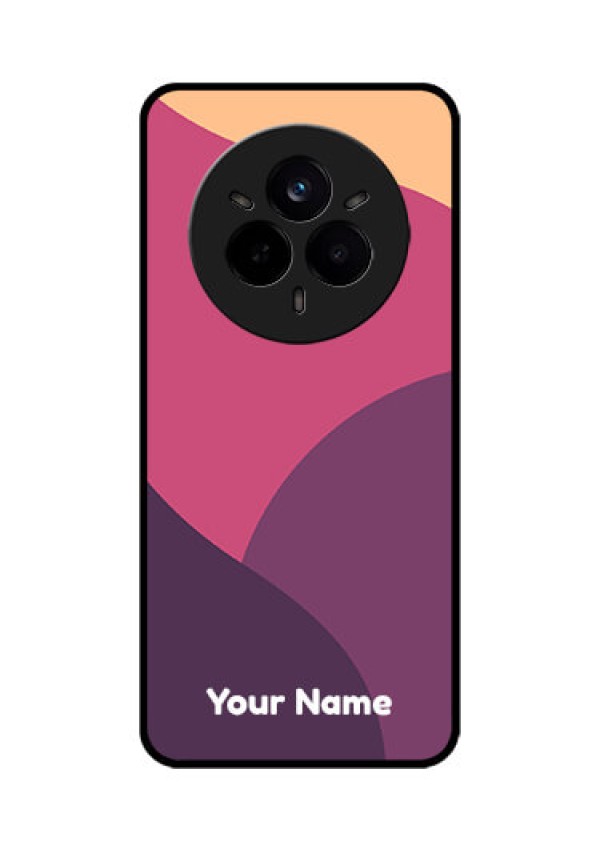 Realme 14 Pro 5G Custom Glass Phone CaseMixed Multi - Colour Abstract Art Design