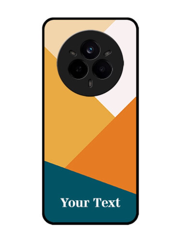 Custom Realme 14 Pro 5G Custom Glass Phone CaseStacked Multi - Colour Design