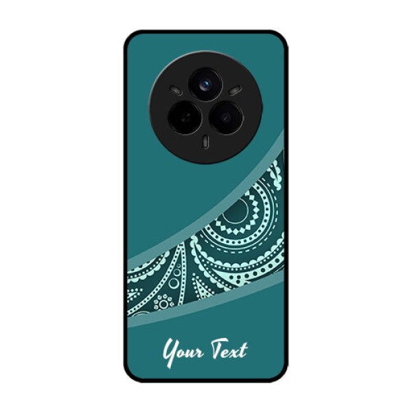 Realme 14 Pro 5G Custom Glass Phone CaseSemi Visible Floral Design Realme 14 Pro 5G Custom Glass Phone CaseSemi Visible Floral Design