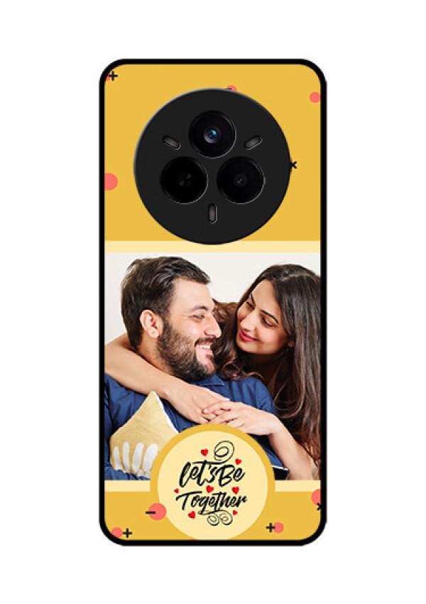 Realme 14 Pro 5G Custom Glass Phone CaseLets Be Together Design