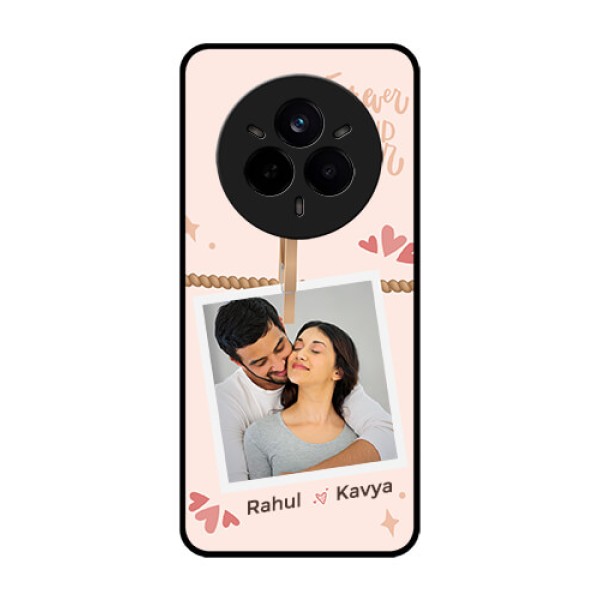 Realme 14 Pro 5G Custom Glass Phone CaseForever And Ever Love Design Realme 14 Pro 5G Custom Glass Phone CaseForever And Ever Love Design