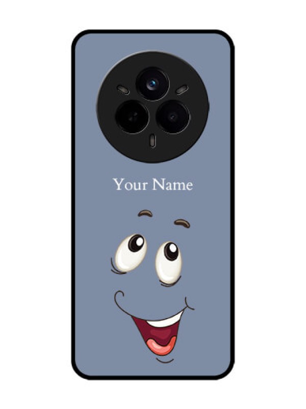Custom Realme 14 Pro 5G Custom Glass Phone CaseLaughing Cartoon Face Design