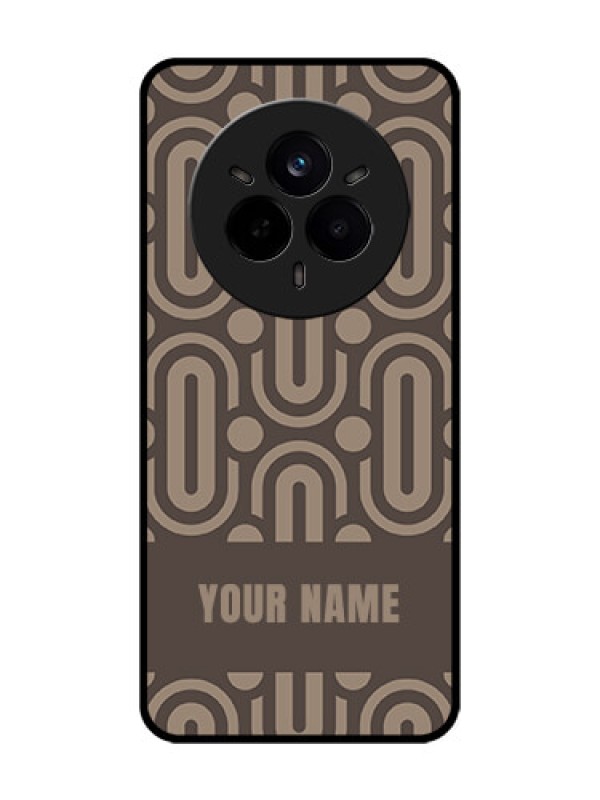 Custom Realme 14 Pro 5G Custom Glass Phone CaseCaptivating Zero Pattern Design