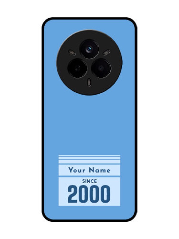 Custom Realme 14 Pro 5G Custom Glass Phone CaseCustom Year Of Birth Design