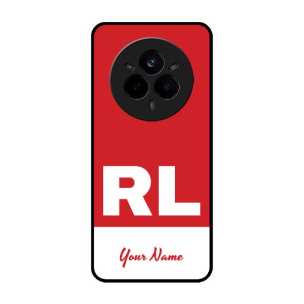 Realme 14 Pro 5G Custom Glass Phone CaseDual Tone Custom Text Design Realme 14 Pro 5G Custom Glass Phone CaseDual Tone Custom Text Design