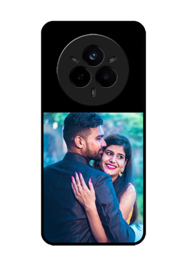 Realme 14 Pro 5G Custom Glass Phone Case - Upload Full Picture With Custom Color Design