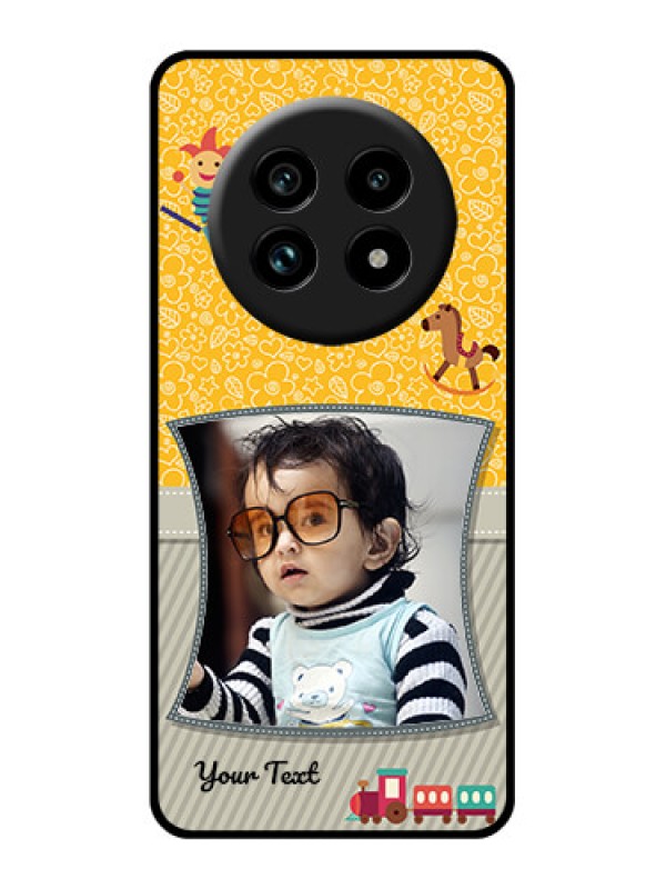 Custom Realme 14 Pro Lite 5G Custom Glass Phone Case - Baby Picture Upload Design