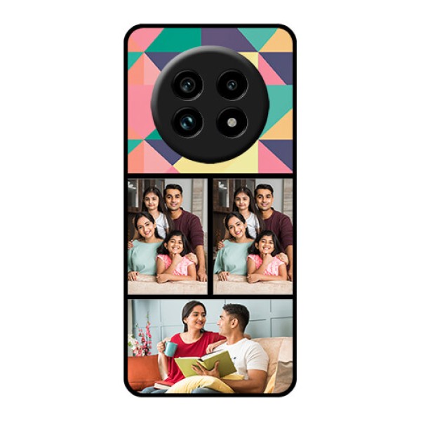 Realme 14 Pro Lite 5G Custom Glass Phone Case - Bulk Pic Upload Design