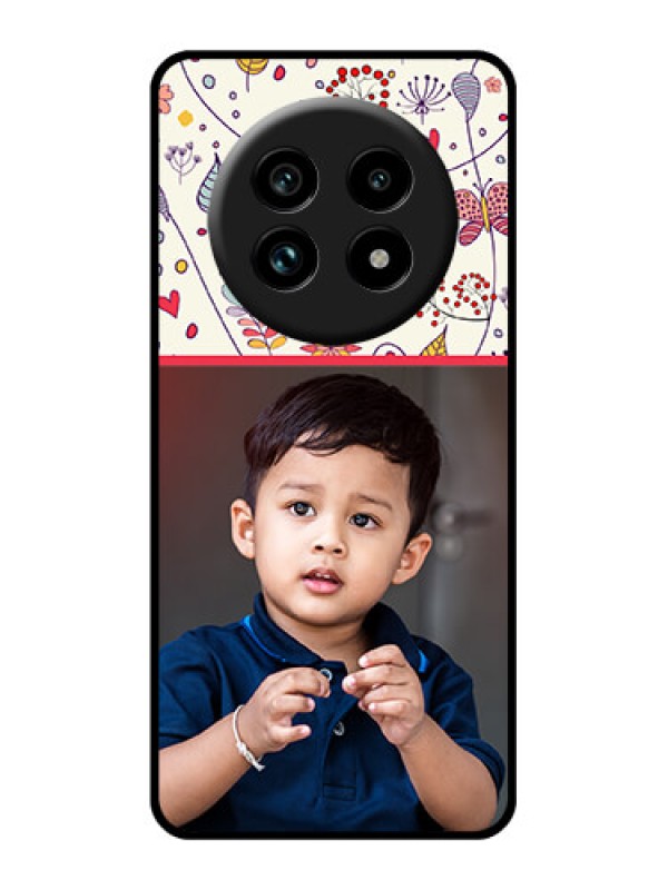 Custom Realme 14 Pro Lite 5G Custom Glass Phone Case - Premium Floral Design