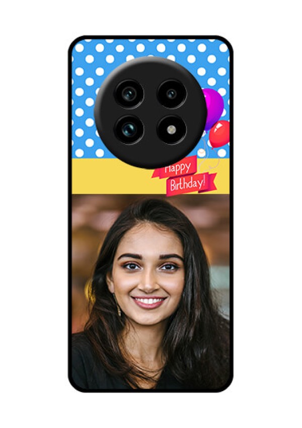 Realme 14 Pro Lite 5G Custom Glass Phone Case - Happy Birthday Design