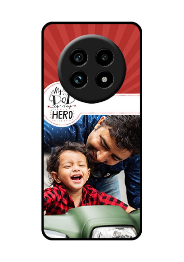 Realme 14 Pro Lite 5G Custom Glass Phone Case - My Dad Hero Design