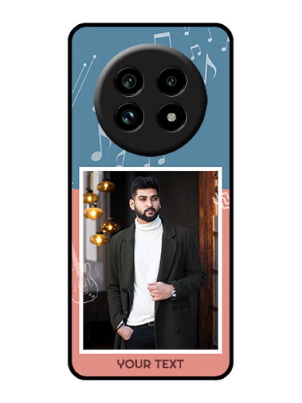 Custom Realme 14 Pro Lite 5G Custom Glass Phone Case - With Color Musical Note Design