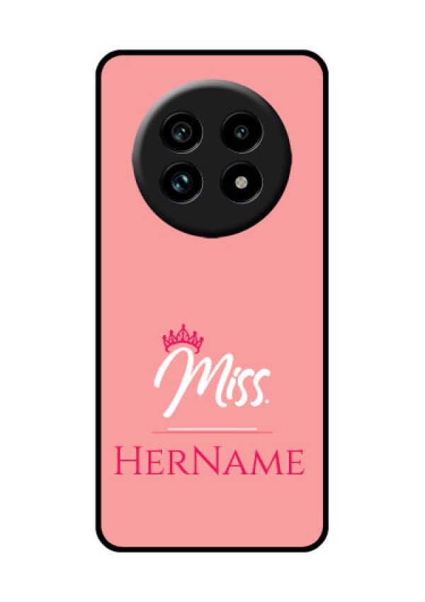 Realme 14 Pro Lite 5G Custom Glass Phone Case - Mrs With Name Design
