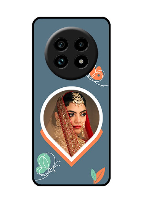 Realme 14 Pro Lite 5G Custom Glass Phone Case - Droplet Butterflies Design