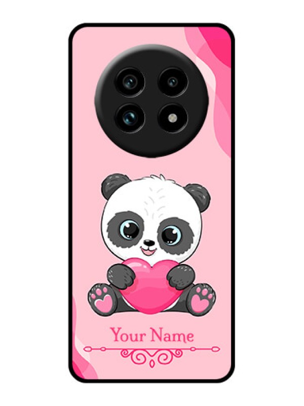 Custom Realme 14 Pro Lite 5G Custom Glass Phone Case - Cute Panda Design