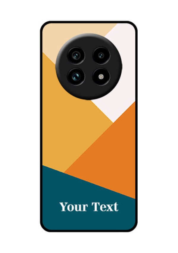 Realme 14 Pro Lite 5G Custom Glass Phone Case - Stacked Multi - Colour Design