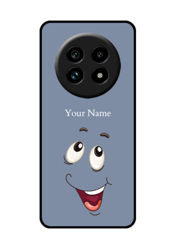 Realme 14 Pro Lite 5G Custom Glass Phone Case - Laughing Cartoon Face Design