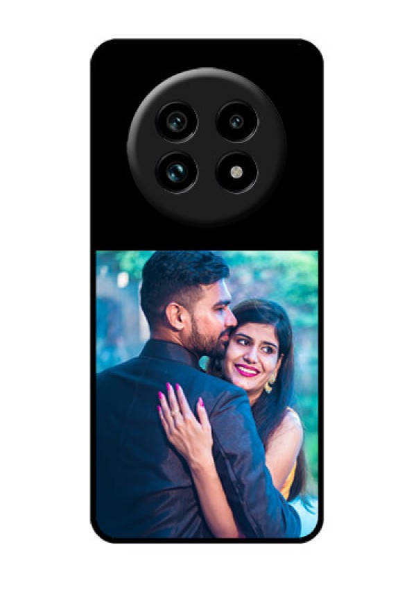 Realme 14 Pro Lite 5G Custom Glass Phone Case - Upload Full Picture With Custom Color Design