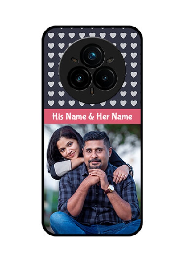 Realme 14 Pro Plus 5G Custom Glass Phone CaseLove Symbols Design