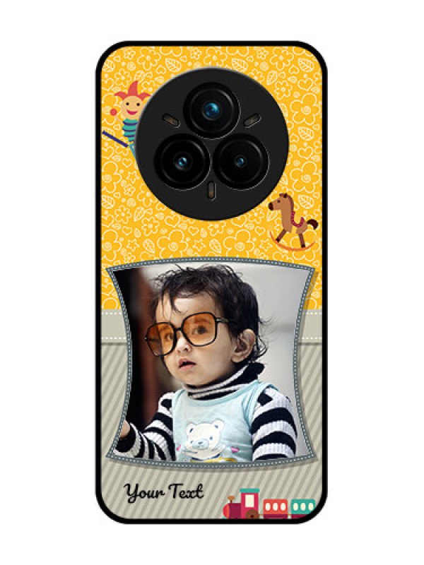 Custom Realme 14 Pro Plus 5G Custom Glass Phone CaseBaby Picture Upload Design
