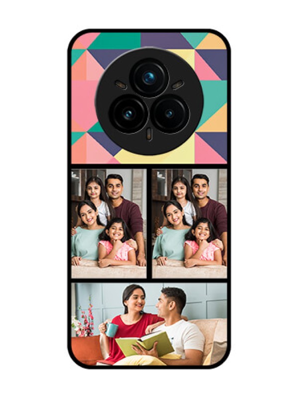 Custom Realme 14 Pro Plus 5G Custom Glass Phone CaseBulk Pic Upload Design