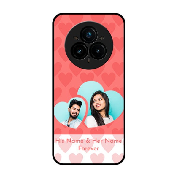 Realme 14 Pro Plus 5G Custom Glass Phone CaseCouple Pic Upload Design Realme 14 Pro Plus 5G Custom Glass Phone CaseCouple Pic Upload Design