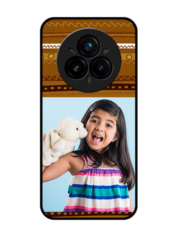 Custom Realme 14 Pro Plus 5G Custom Glass Phone CaseFriends Picture Upload Design