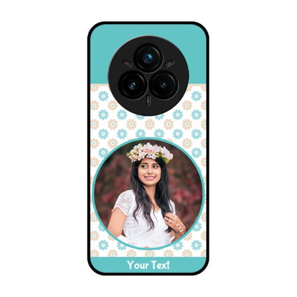 Realme 14 Pro Plus 5G Custom Glass Phone CaseBeautiful Flowers Design