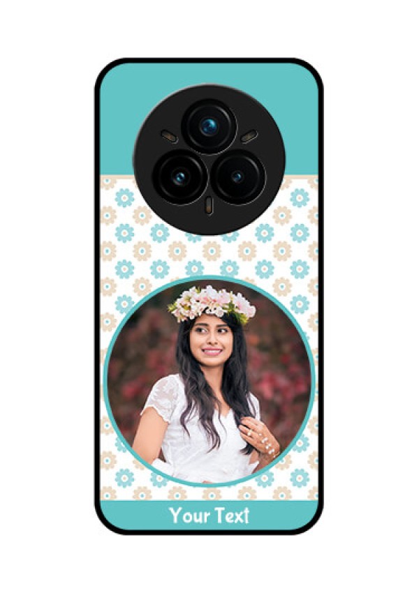 Realme 14 Pro Plus 5G Custom Glass Phone CaseBeautiful Flowers Design